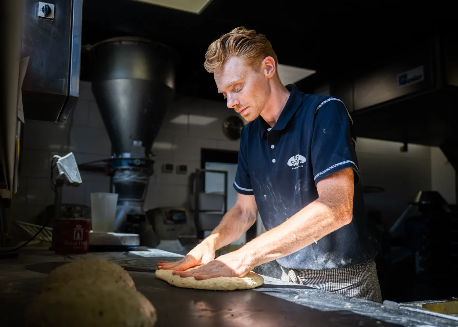 Aan het werk bij Bakkerij Paul Schalke